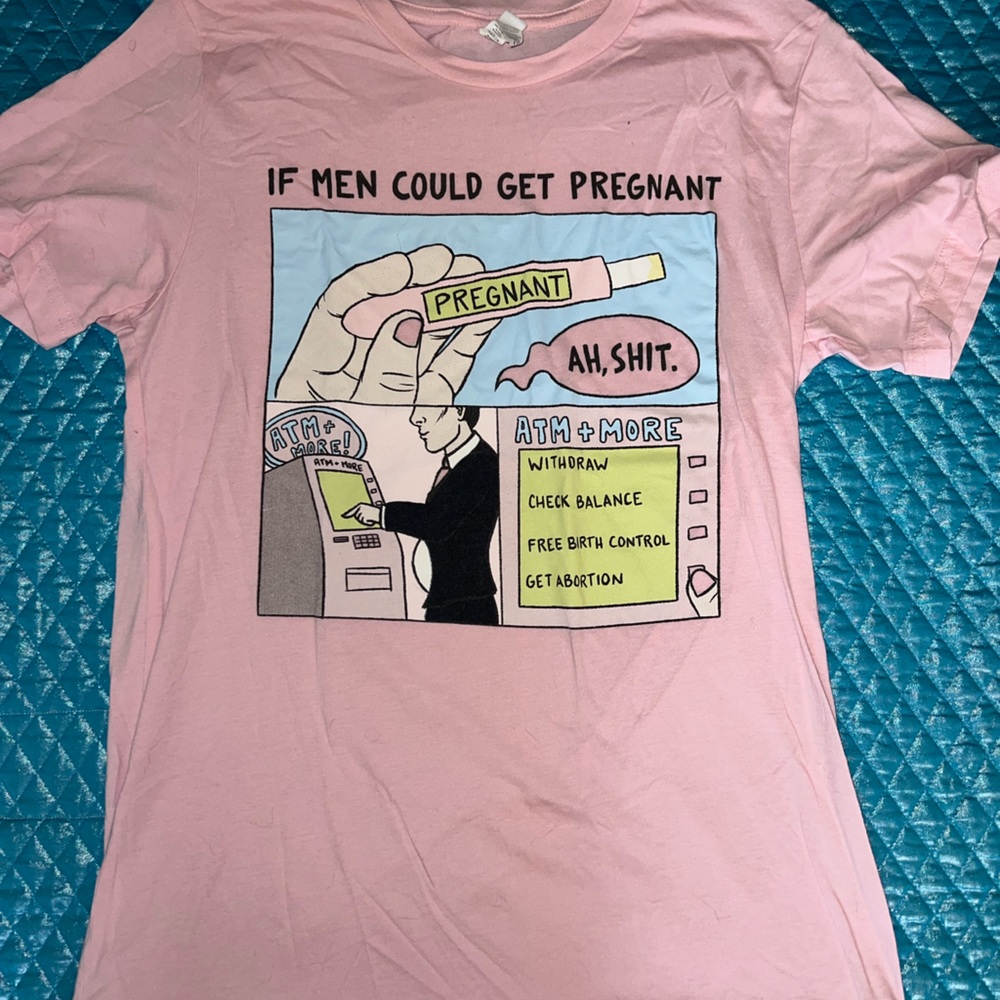 Pink women’s rights tshirt